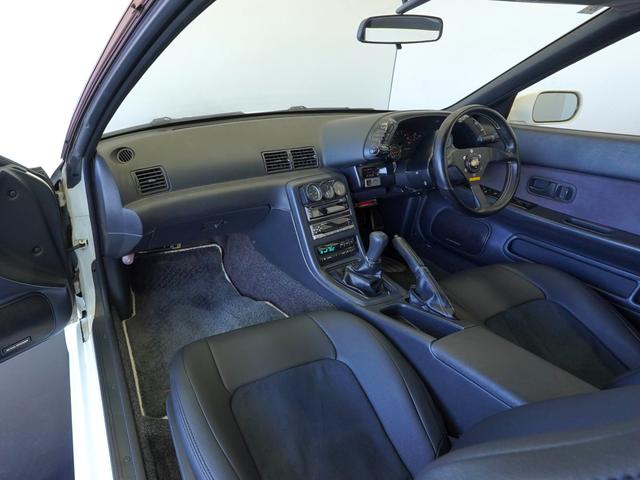 スカイライン ＧＴ－Ｒ　ワンオーナー　ＮＩＳＭＯシートカバー　ＨＫＳシングルタービン５１Ｒ　ＢＢＳホイール　東名パワード製フロントスポイラー（10枚目）
