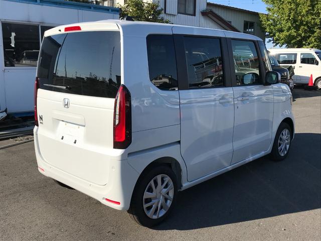 Ｎ－ＢＯＸ ベースグレード　届出済未使用車　助手席側パワースライドドア　オートエアコン　ロールサンシェード　キーフリーシステム　プッシュスタート　チップアップシート　リアシートスライド機能　リアシート分割格納シート（36枚目）