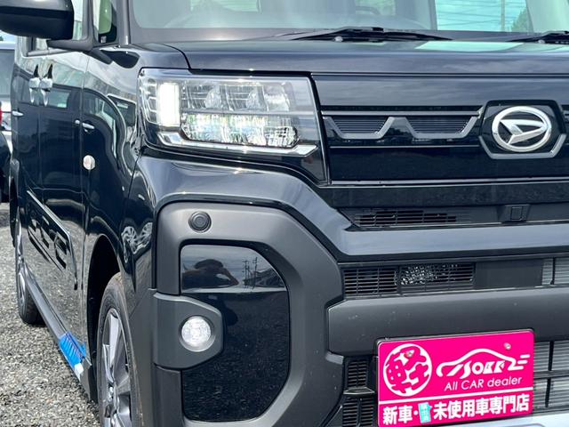 タント ファンクロス　届出済未使用車／ＬＥＤヘッドライト／両側パワースライドドア／バックカメラ／衝突被害軽減ブレーキ／コーナーセンサー／オートエアコン／シートヒーター／電動パーキングブレーキ／オートホールドブレーキ／（44枚目）