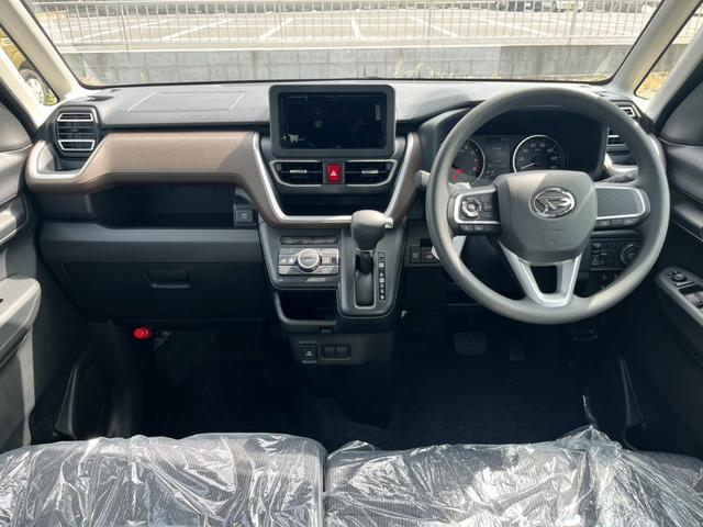 ムーヴ Ｇ　届出済未使用車／ＬＥＤヘッドライト／片側パワースライドドア／電動パーキングブレーキ／衝突被害軽減ブレーキ／コーナーセンサー／オートライト／オートエアコン／アイドリングストップ／純正アルミホイール／（5枚目）