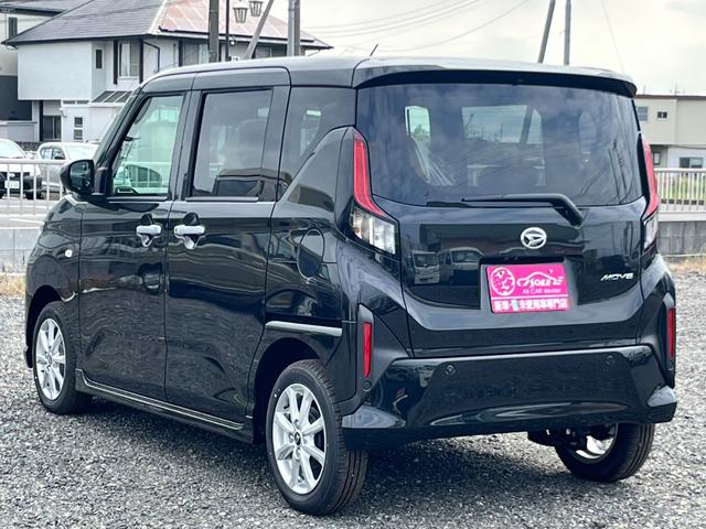 ムーヴ Ｇ　届出済未使用車／ＬＥＤヘッドライト／片側パワースライドドア／電動パーキングブレーキ／衝突被害軽減ブレーキ／コーナーセンサー／オートライト／オートエアコン／アイドリングストップ／純正アルミホイール／（44枚目）