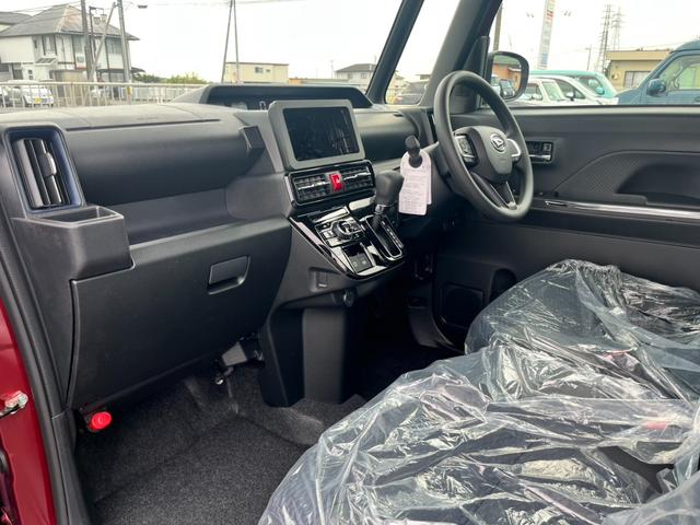 タント カスタムＸ　届出済未使用車／ＬＥＤヘッドライト／両側パワースライドドア／バックカメラ／衝突被害軽減ブレーキ／コーナーセンサー／オートエアコン／シートヒーター／電動パーキングブレーキ／オートホールドブレーキ／（26枚目）
