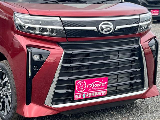 タント カスタムＸ　届出済未使用車／ＬＥＤヘッドライト／両側パワースライドドア／バックカメラ／衝突被害軽減ブレーキ／コーナーセンサー／オートエアコン／シートヒーター／電動パーキングブレーキ／オートホールドブレーキ／（42枚目）