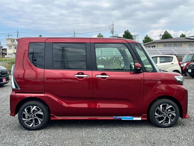 タント カスタムＸ　届出済未使用車／ＬＥＤヘッドライト／両側パワースライドドア／バックカメラ／衝突被害軽減ブレーキ／コーナーセンサー／オートエアコン／シートヒーター／電動パーキングブレーキ／オートホールドブレーキ／（49枚目）