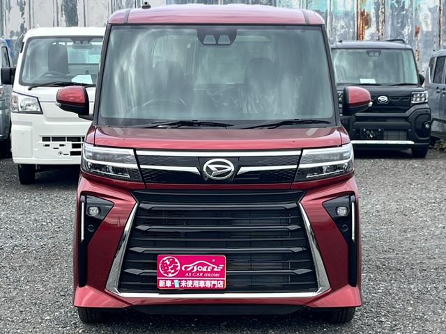 タント カスタムＸ　届出済未使用車／ＬＥＤヘッドライト／両側パワースライドドア／バックカメラ／衝突被害軽減ブレーキ／コーナーセンサー／オートエアコン／シートヒーター／電動パーキングブレーキ／オートホールドブレーキ／（51枚目）