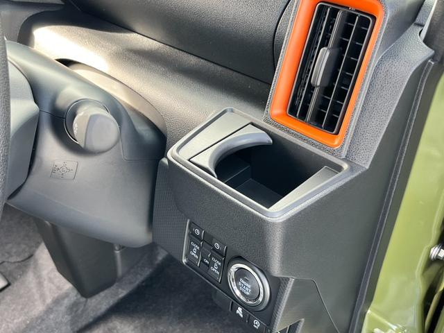 タント ファンクロス　届出済未使用車／ＬＥＤヘッドライト／両側パワースライドドア／バックカメラ／衝突被害軽減ブレーキ／コーナーセンサー／オートエアコン／シートヒーター／電動パーキングブレーキ／オートホールドブレーキ／（18枚目）