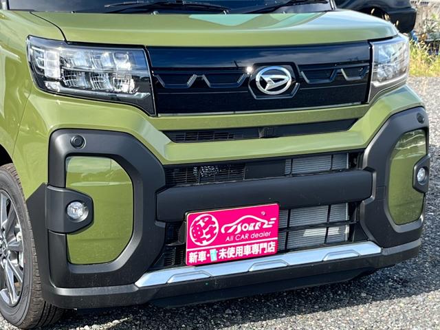 タント ファンクロス　届出済未使用車／ＬＥＤヘッドライト／両側パワースライドドア／バックカメラ／衝突被害軽減ブレーキ／コーナーセンサー／オートエアコン／シートヒーター／電動パーキングブレーキ／オートホールドブレーキ／（40枚目）