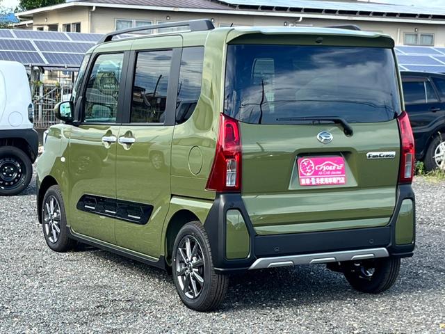 タント ファンクロス　届出済未使用車／ＬＥＤヘッドライト／両側パワースライドドア／バックカメラ／衝突被害軽減ブレーキ／コーナーセンサー／オートエアコン／シートヒーター／電動パーキングブレーキ／オートホールドブレーキ／（46枚目）