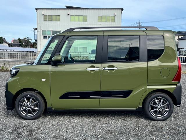 タント ファンクロス　届出済未使用車／ＬＥＤヘッドライト／両側パワースライドドア／バックカメラ／衝突被害軽減ブレーキ／コーナーセンサー／オートエアコン／シートヒーター／電動パーキングブレーキ／オートホールドブレーキ／（48枚目）