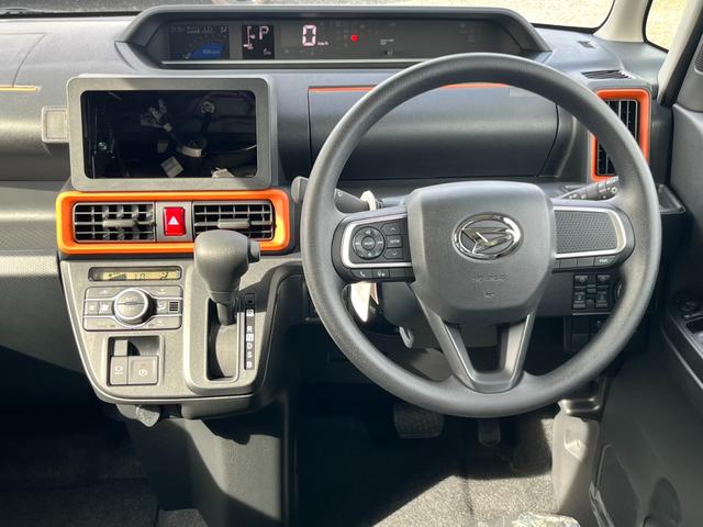 タント ファンクロス　届出済未使用車／ＬＥＤヘッドライト／両側パワースライドドア／バックカメラ／衝突被害軽減ブレーキ／コーナーセンサー／オートエアコン／シートヒーター／電動パーキングブレーキ／オートホールドブレーキ／（6枚目）