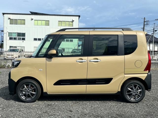タント ファンクロス　届出済未使用車／ＬＥＤヘッドライト／両側パワースライドドア／バックカメラ／衝突被害軽減ブレーキ／コーナーセンサー／オートエアコン／シートヒーター／電動パーキングブレーキ／オートホールドブレーキ／（49枚目）