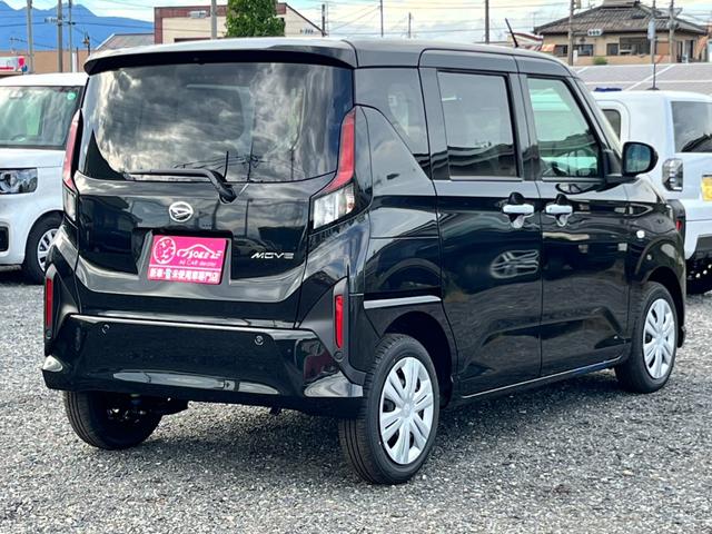 ムーヴ Ｌ　届出済未使用車／ＬＥＤヘッドライト／両側スライドドア／キーレス／衝突被害軽減ブレーキ／コーナーセンサー／バックカメラ／オートライト／アイドリングストップ／電動格納ミラー／オートハイビーム／車線逸脱警報（2枚目）