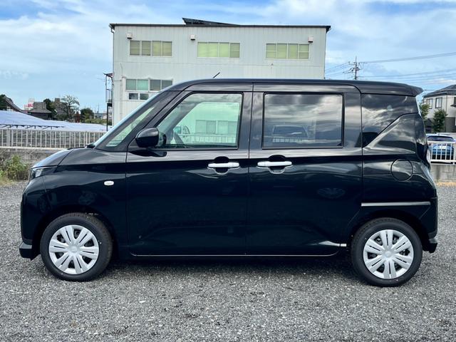 ムーヴ Ｌ　届出済未使用車／ＬＥＤヘッドライト／両側スライドドア／キーレス／衝突被害軽減ブレーキ／コーナーセンサー／バックカメラ／オートライト／アイドリングストップ／電動格納ミラー／オートハイビーム／車線逸脱警報（43枚目）