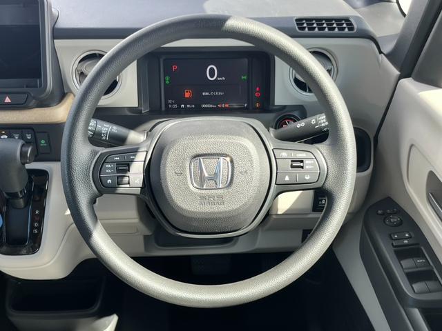 Ｎ－ＢＯＸ ベースグレード　届出済未使用車／ホンダセンシング／ＬＥＤヘッドライト／両側パワースライドドア／バックカメラ／衝突被害軽減ブレーキ／コーナーセンサー／電動パーキングブレーキ／オートブレーキホールド／ＡＣＣ／オートライト（7枚目）
