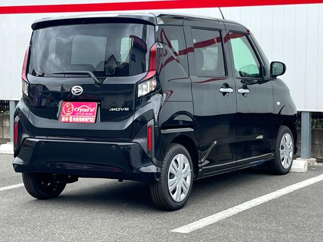 ムーヴ Ｘ　届出済未使用車／ＬＥＤヘッドライト／片側パワースライドドア／スマートキー／衝突被害軽減ブレーキ／コーナーセンサー／オートライト／オートエアコン／アイドリングストップ／ステアリングリモコン付き（2枚目）