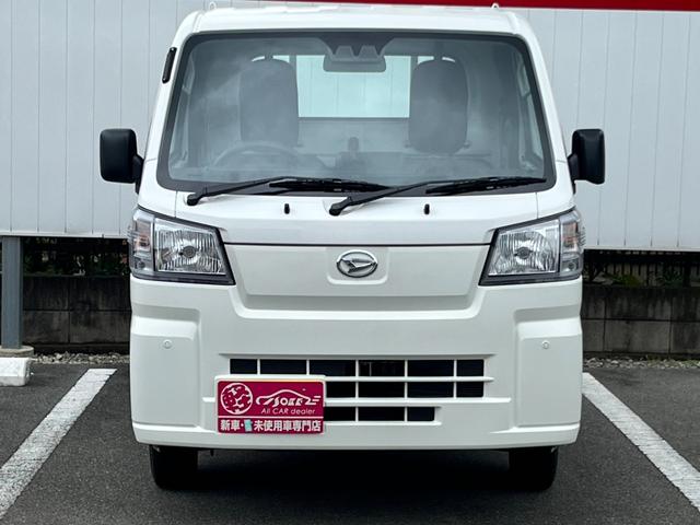ハイゼットトラック スタンダードＳＡＩＩＩｔ　届出済未使用車／スマートアシスト／衝突被害軽減ブレーキ／コーナーセンサー／オートライト／オートハイビーム／アイドリングストップ／自社保証付き／車線逸脱抑制制御機能／府見間違い防止機能付／オーディオレス（37枚目）