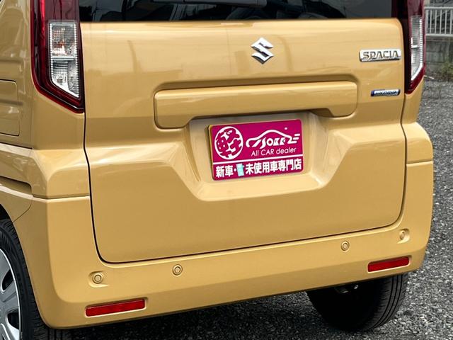 スペーシア ハイブリッドＧ　届出済未使用車／スズキセーフティサポート／ＬＥＤヘッドライト／オートライト／スマートキー／プッシュスタート／オートエアコン／アイドリングストップ／衝突被害軽減ブレーキ／コーナーセンサー／ステリモ付き／（36枚目）