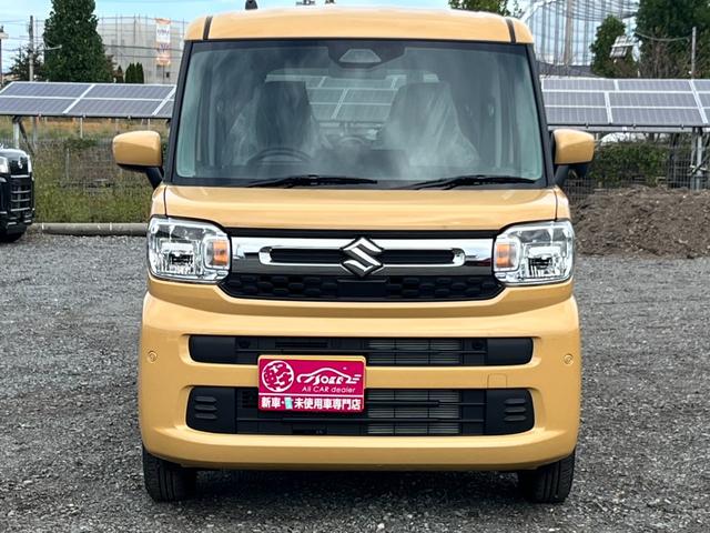 スペーシア ハイブリッドＧ　届出済未使用車／スズキセーフティサポート／ＬＥＤヘッドライト／オートライト／スマートキー／プッシュスタート／オートエアコン／アイドリングストップ／衝突被害軽減ブレーキ／コーナーセンサー／ステリモ付き／（64枚目）