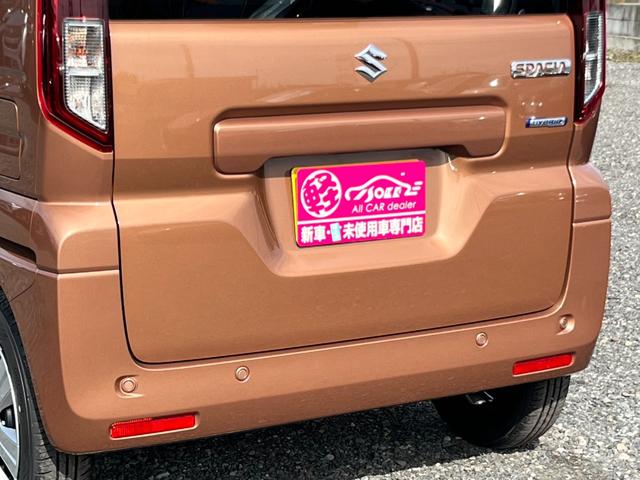 スペーシア ハイブリッドＧ　届出済未使用車／スズキセーフティサポート／ＬＥＤヘッドライト／オートライト／スマートキー／プッシュスタート／オートエアコン／アイドリングストップ／衝突被害軽減ブレーキ／コーナーセンサー／ステリモ付き／（36枚目）