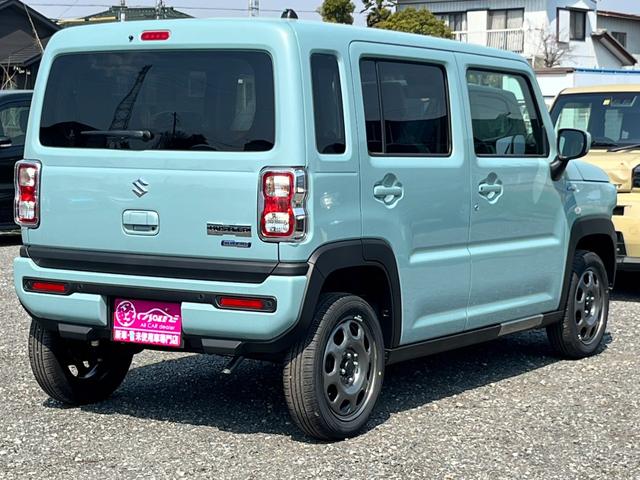 ハスラー ハイブリッドＧ　届出済未使用車／スズキセーフティサポート／スマートキー／プッシュスタート／ＬＥＤヘッドライト／衝突被害軽減ブレーキ／リアコーナーセンサー／シートヒーター／オートエアコン／オートライト／ＡＣＣ（2枚目）