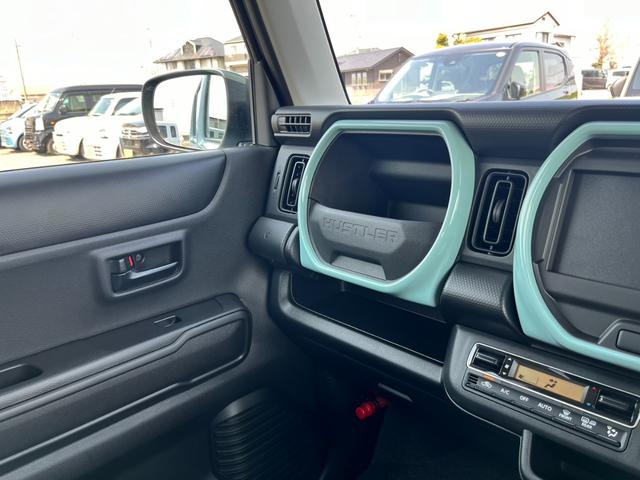ハスラー ハイブリッドＧ　届出済未使用車／スズキセーフティサポート／スマートキー／プッシュスタート／ＬＥＤヘッドライト／衝突被害軽減ブレーキ／リアコーナーセンサー／シートヒーター／オートエアコン／オートライト／ＡＣＣ（21枚目）
