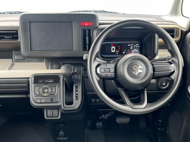 スペーシア ハイブリッドＧ　届出済未使用車／スズキセーフティサポート／ＬＥＤヘッドライト／オートライト／スマートキー／プッシュスタート／オートエアコン／アイドリングストップ／衝突被害軽減ブレーキ／コーナーセンサー／ステリモ付き／（4枚目）