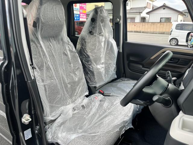 スペーシア ハイブリッドＧ　届出済未使用車／スズキセーフティサポート／ＬＥＤヘッドライト／オートライト／スマートキー／プッシュスタート／オートエアコン／アイドリングストップ／衝突被害軽減ブレーキ／コーナーセンサー／ステリモ付き／（24枚目）