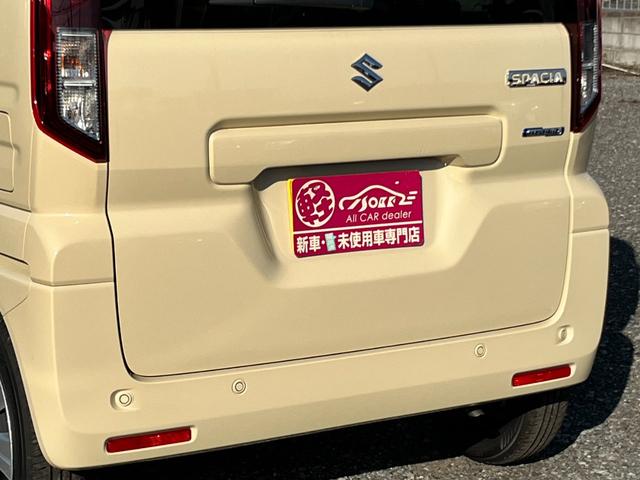 スペーシア ハイブリッドG 届出済未使用車/スズキセーフティサポート/LEDヘッドライト/オートライト/スマートキー/プッシュスタート/オートエアコン/アイドリングストップ/衝突被害軽減ブレーキ/コーナーセンサー/ステリモ付き/(37枚目)
