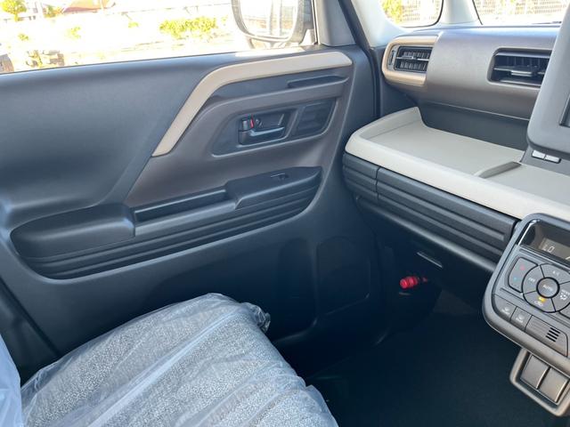 スペーシア ハイブリッドＧ　届出済未使用車／スズキセーフティサポート／ＬＥＤヘッドライト／オートライト／スマートキー／プッシュスタート／オートエアコン／アイドリングストップ／衝突被害軽減ブレーキ／コーナーセンサー／ステリモ付き／（21枚目）