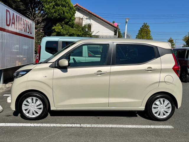 ｅＫワゴン Ｍ　バックカメラ／純正ＣＤオーディオ／オートライト／キーレス／衝突被害軽減ブレーキ／前後コーナーセンサー／ステアリングリモコン／アイドリングストップ／電動格納ミラー／シートリフター／ハロゲンヘッドライト（48枚目）