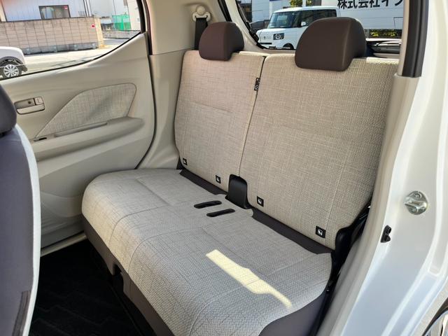 eKワゴン M バックカメラ/純正CDオーディオ/オートライト/キーレス/衝突被害軽減ブレーキ/前後コーナーセンサー/ステアリングリモコン/アイドリングストップ/電動格納ミラー/シートリフター/ハロゲンヘッドライト(34枚目)