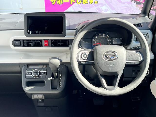 ムーヴキャンバス ストライプスX スマートアシスト/バックカメラ/両側パワースライドドア/衝突被害軽減ブレーキ/コーナーセンサー/オートエアコン/オートライト/オートハイビーム/プッシュスタート/アイドリングストップ/スマートキー/(6枚目)