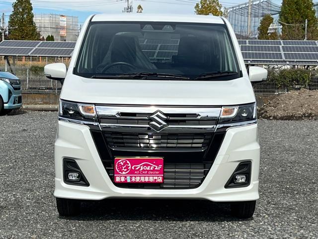 ワゴンRカスタムZ ハイブリッドZX 届出済未使用車/スズキセーフティサポート/LEDヘッドライト/スマートキー/プッシュスタート/衝突被害軽減ブレーキ/コーナーセンサー/アイドリングストップ/シートヒーター/オートエアコン/オートライト(47枚目)
