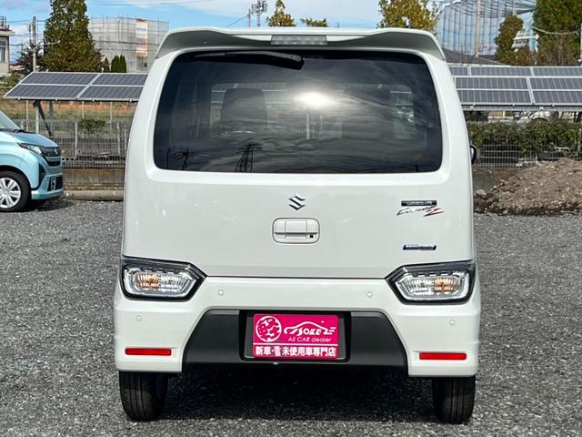 ワゴンRカスタムZ ハイブリッドZX 届出済未使用車/スズキセーフティサポート/LEDヘッドライト/スマートキー/プッシュスタート/衝突被害軽減ブレーキ/コーナーセンサー/アイドリングストップ/シートヒーター/オートエアコン/オートライト(48枚目)
