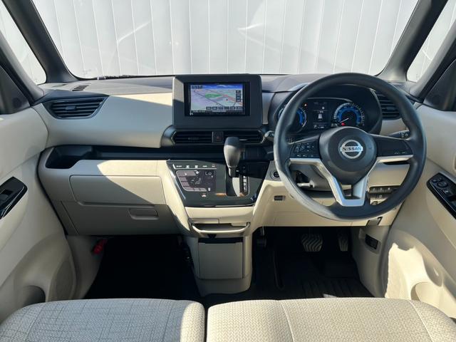 ルークス X 社外メモリーナビ/アラウンドビューモニター/ドライブレコーダー/両側パワースライドドア/ETC/後席サーキュレーター/アイドリングストップ/ステアリングリモコン/衝突被害軽減ブレーキ/コーナーセンサー(3枚目)