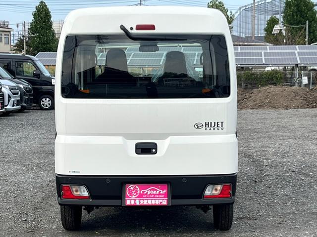 ハイゼットカーゴ スペシャル　届出済未使用車／スマートアシスト／衝突被害軽減ブレーキ／コーナーセンサー／オートライト／アイドリングストップ／ハロゲンヘッドライト／両側スライドドア／踏み間違い防止／オートマチックハイビーム（40枚目）