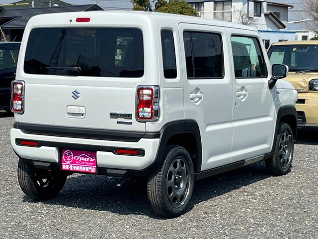 ハスラー ハイブリッドＧ　届出済未使用車／スズキセーフティサポート／スマートキー／プッシュスタート／ＬＥＤヘッドライト／衝突被害軽減ブレーキ／リアコーナーセンサー／シートヒーター／オートエアコン／オートライト／ＡＣＣ（2枚目）