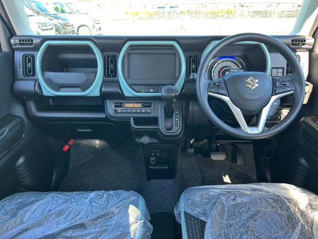 ハスラー ハイブリッドG 届出済未使用車/スズキセーフティサポート/スマートキー/プッシュスタート/LEDヘッドライト/衝突被害軽減ブレーキ/リアコーナーセンサー/シートヒーター/オートエアコン/オートライト/ACC(5枚目)