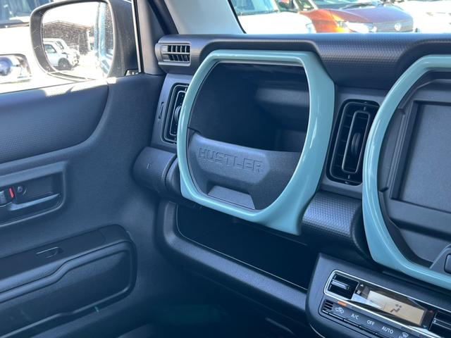 ハスラー ハイブリッドG 届出済未使用車/スズキセーフティサポート/スマートキー/プッシュスタート/LEDヘッドライト/衝突被害軽減ブレーキ/リアコーナーセンサー/シートヒーター/オートエアコン/オートライト/ACC(22枚目)