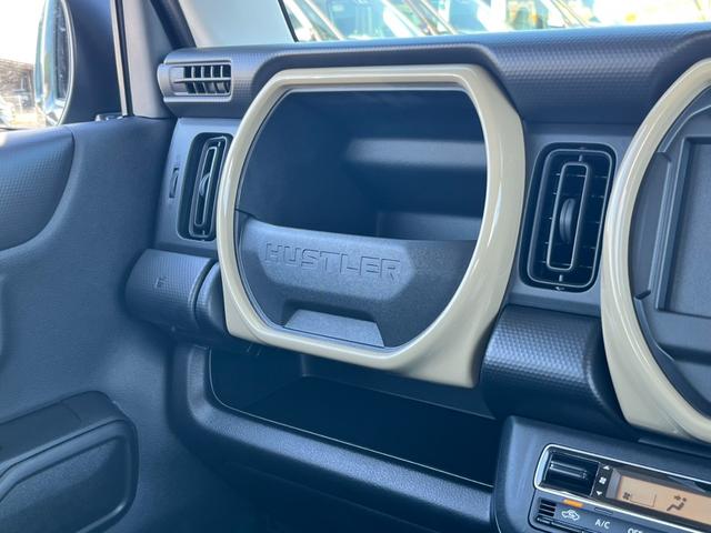 ハスラー ハイブリッドＧ　届出済未使用車／スズキセーフティサポート／スマートキー／プッシュスタート／ＬＥＤヘッドライト／衝突被害軽減ブレーキ／リアコーナーセンサー／シートヒーター／オートエアコン／オートライト／ＡＣＣ（22枚目）