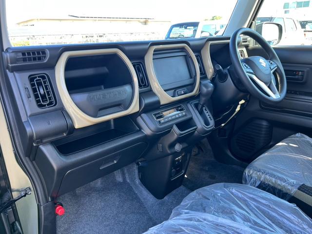 ハスラー ハイブリッドＧ　届出済未使用車／スズキセーフティサポート／スマートキー／プッシュスタート／ＬＥＤヘッドライト／衝突被害軽減ブレーキ／リアコーナーセンサー／シートヒーター／オートエアコン／オートライト／ＡＣＣ（25枚目）