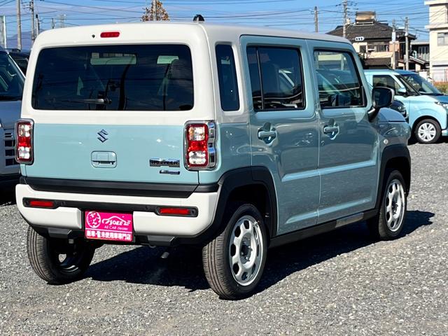 ハスラー ハイブリッドＧ　届出済未使用車／スズキセーフティサポート／スマートキー／プッシュスタート／ＬＥＤヘッドライト／衝突被害軽減ブレーキ／リアコーナーセンサー／シートヒーター／オートエアコン／オートライト／ＡＣＣ（2枚目）