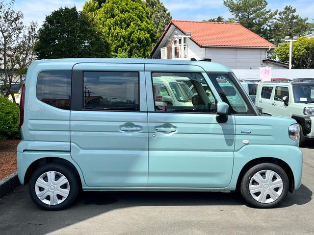 スペーシア ハイブリッドG 届出済未使用車/スズキセーフティサポート/LEDヘッドライト/オートライト/スマートキー/プッシュスタート/オートエアコン/アイドリングストップ/衝突被害軽減ブレーキ/コーナーセンサー/ステリモ付き/(43枚目)