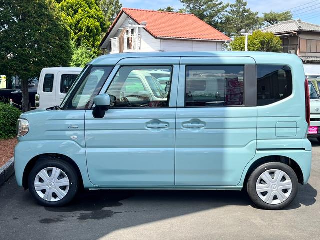 スペーシア ハイブリッドG 届出済未使用車/スズキセーフティサポート/LEDヘッドライト/オートライト/スマートキー/プッシュスタート/オートエアコン/アイドリングストップ/衝突被害軽減ブレーキ/コーナーセンサー/ステリモ付き/(44枚目)