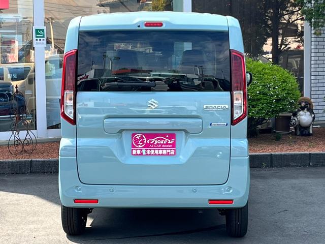 スペーシア ハイブリッドG 届出済未使用車/スズキセーフティサポート/LEDヘッドライト/オートライト/スマートキー/プッシュスタート/オートエアコン/アイドリングストップ/衝突被害軽減ブレーキ/コーナーセンサー/ステリモ付き/(46枚目)