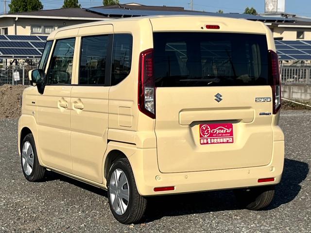 スペーシア 届出済未使用車/スズキセーフティサポート/LEDヘッドライト/オートライト/スマートキー/プッシュスタート/オートエアコン/アイドリングストップ/衝突被害軽減ブレーキ/コーナーセンサー/ステリモ付き/(40枚目)
