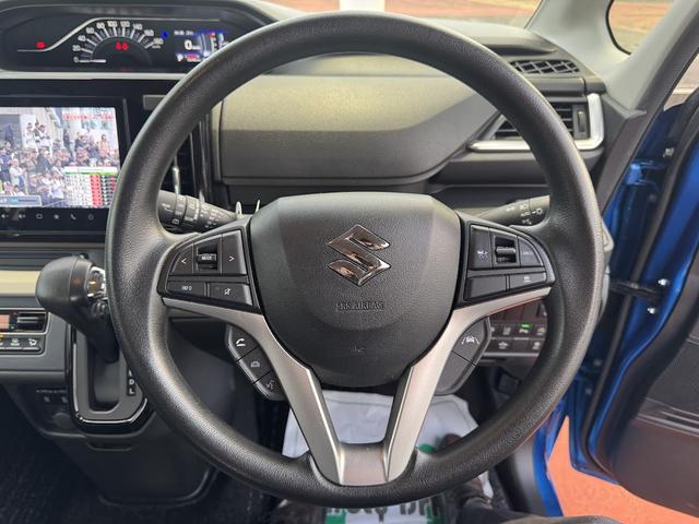 ソリオ ハイブリッドＭＸ　衝突被害軽減ブレーキ／全方位カメラ付きメモリーナビ／電動スライドドア／レーダークルーズコントロール／純正１５インチアルミホイール／プッシュスタート／オートエアコン／前席シートヒーター／シートリフター（21枚目）