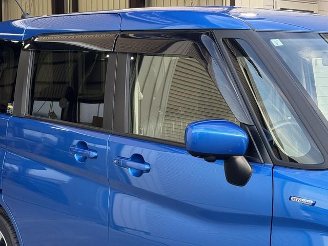 ソリオ ハイブリッドＭＸ　衝突被害軽減ブレーキ／全方位カメラ付きメモリーナビ／電動スライドドア／レーダークルーズコントロール／純正１５インチアルミホイール／プッシュスタート／オートエアコン／前席シートヒーター／シートリフター（29枚目）