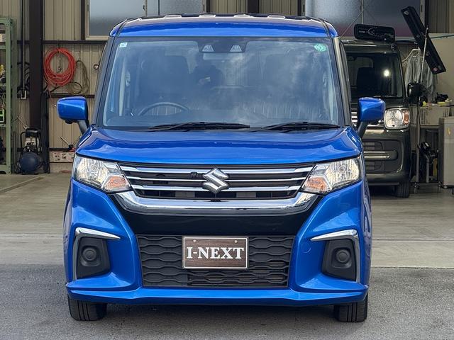 ソリオ ハイブリッドＭＸ　衝突被害軽減ブレーキ／全方位カメラ付きメモリーナビ／電動スライドドア／レーダークルーズコントロール／純正１５インチアルミホイール／プッシュスタート／オートエアコン／前席シートヒーター／シートリフター（37枚目）