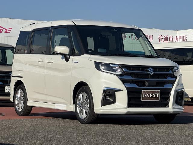 ソリオ ハイブリッドMZ 登録済み未使用車/衝突被害軽減ブレーキ/ブラインドスポットモニター/レーダークルーズコントロール/両側電動スライドドア/前席シートヒーター/ヘッドアップディスプレイ/後席サーキュレーター/オートAC(36枚目)